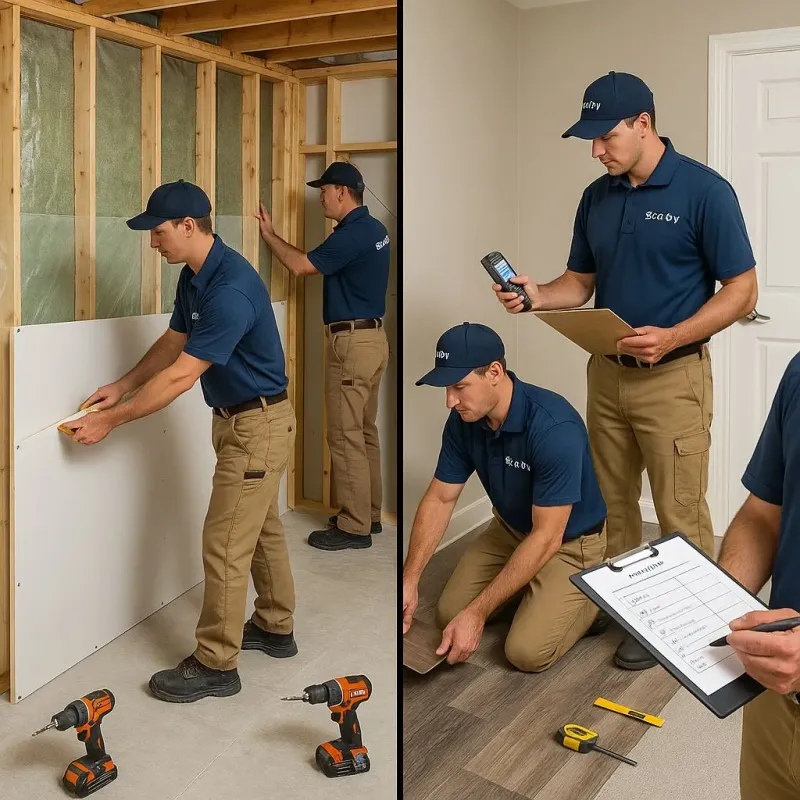 Repairs and Reconstruction process in Haltom City, TX